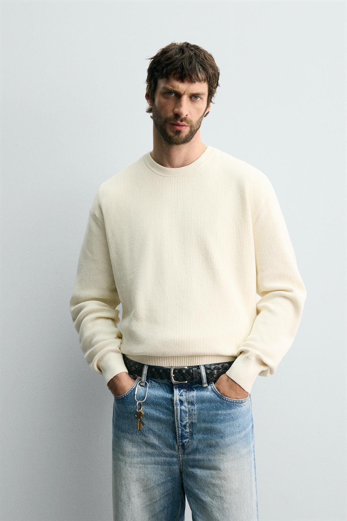 PURL KNIT SWEATER