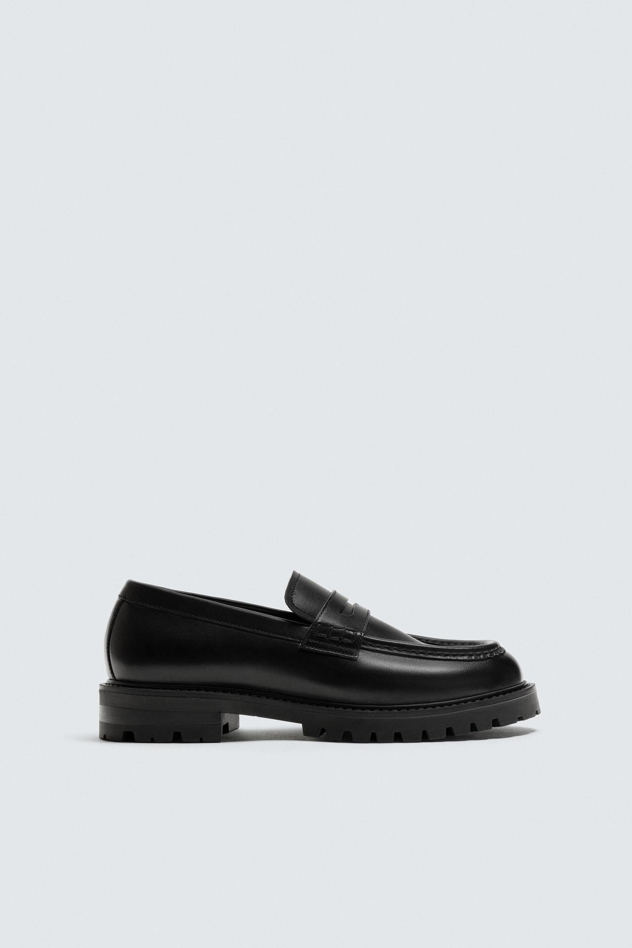 LEATHER PENNY LOAFER