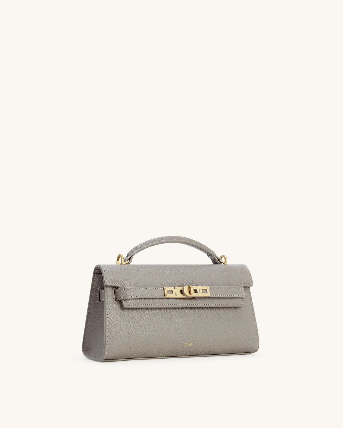 Noor Top Handle Bag - Elephant Gray