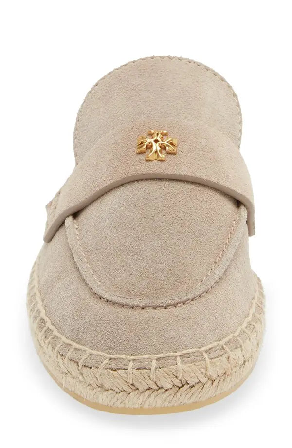 seaside espadrille mule - classic taupe