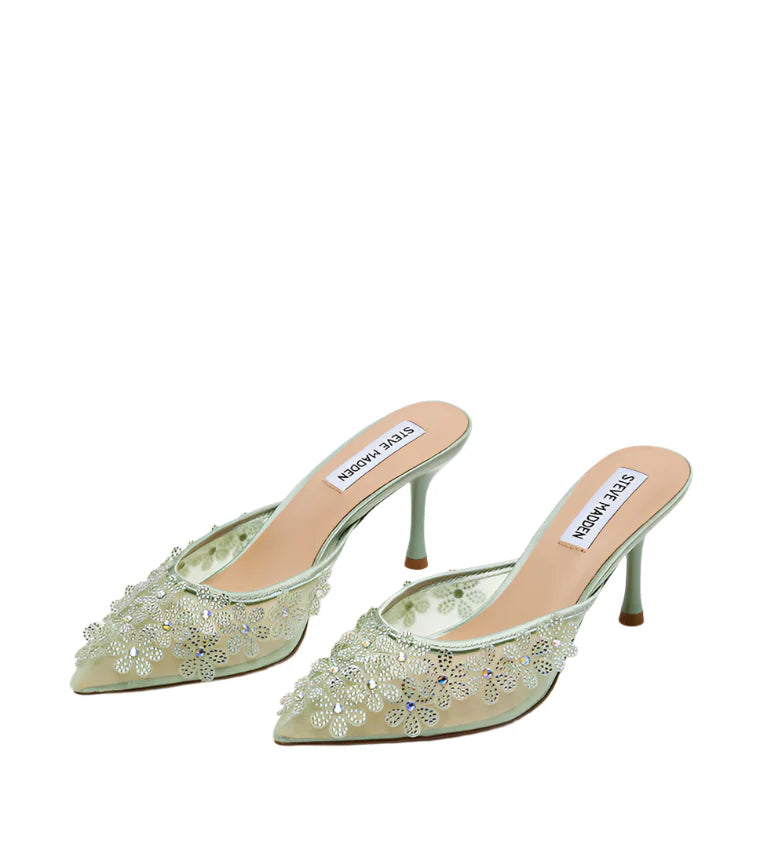 Sehara Green Heels