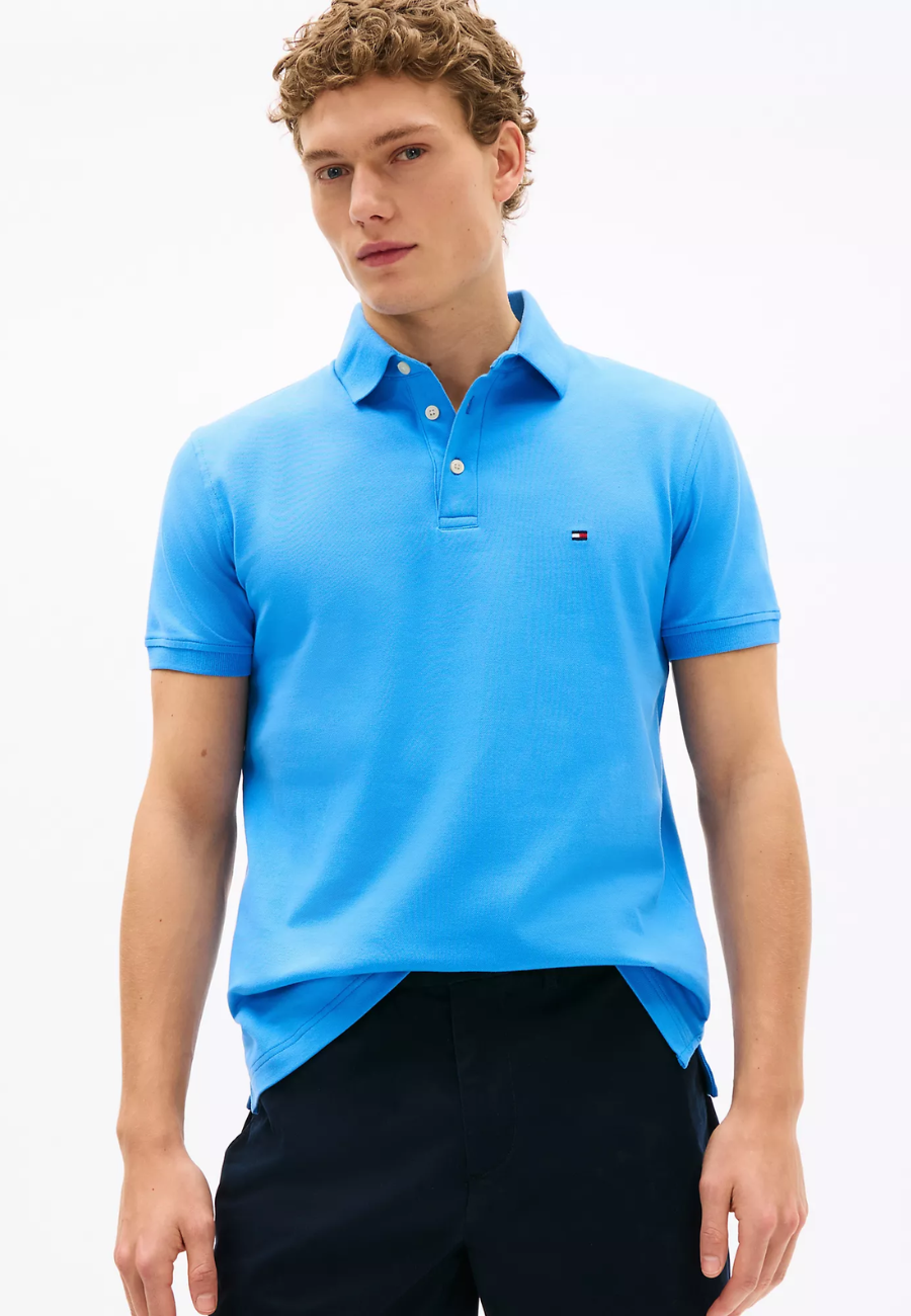 Tommy Hilfiger Slim Fit Stretch Pique Polo Shirt