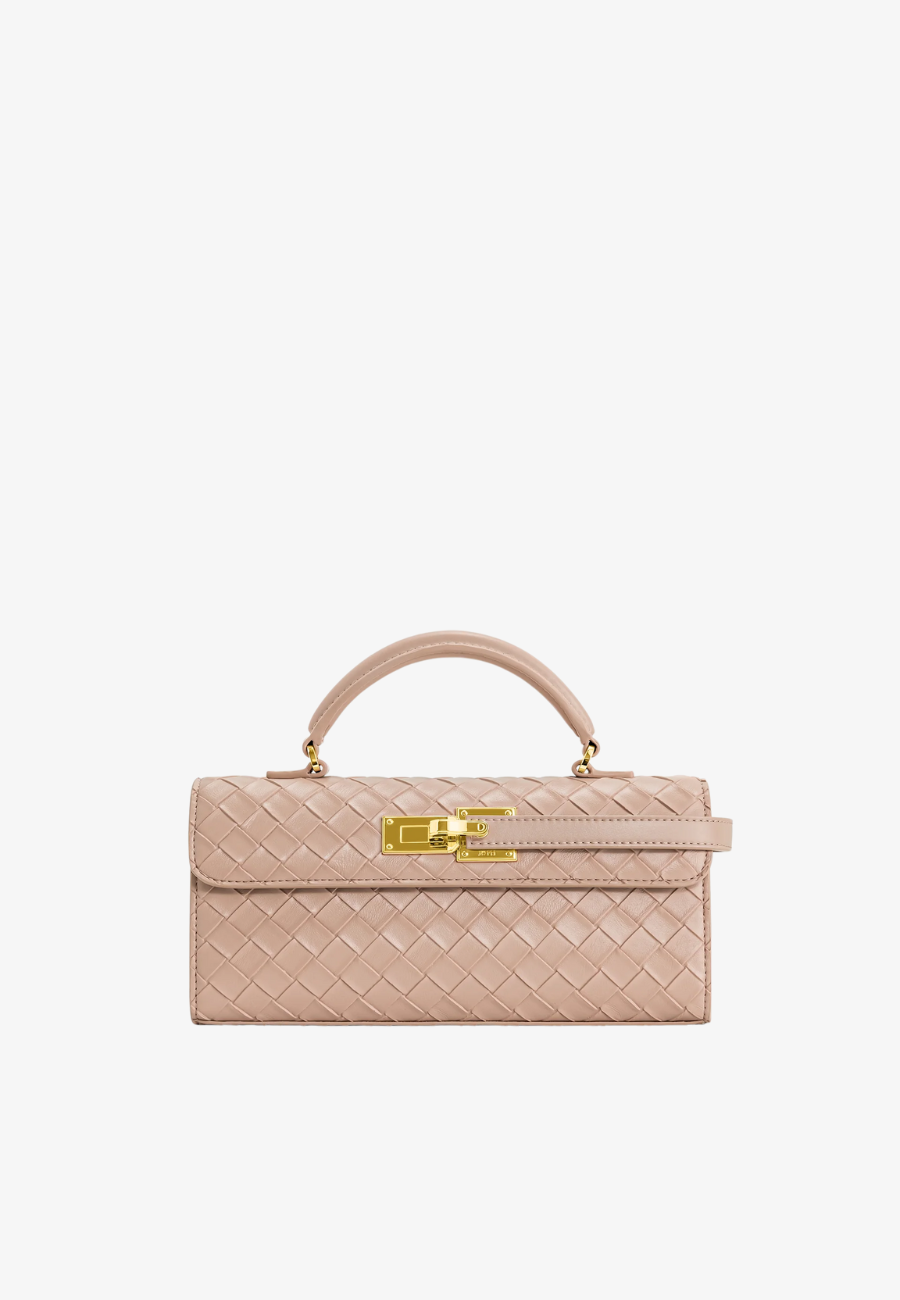 JW PEI Keyla Weave Texture Top Handle Bag