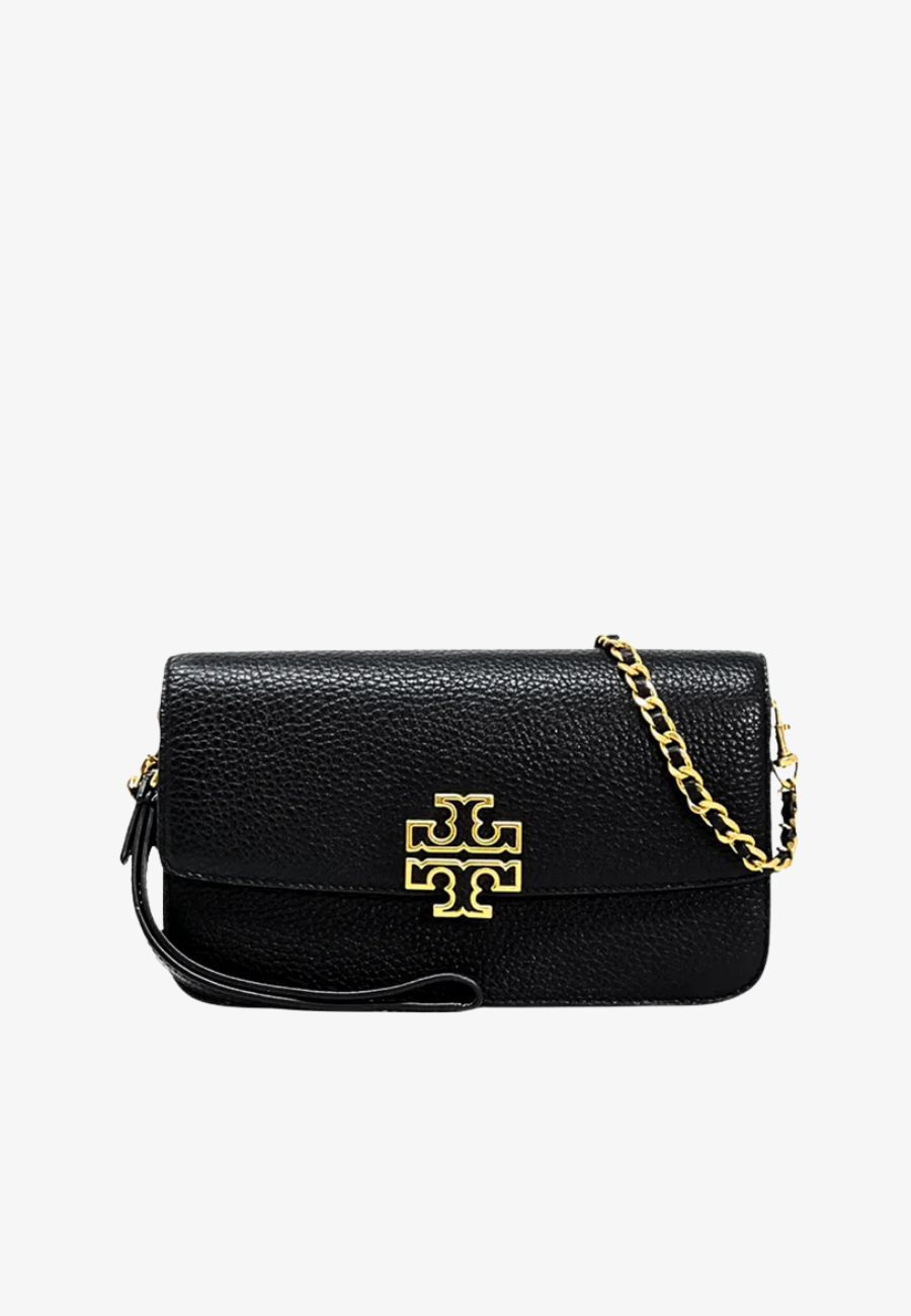 Tory Burch Britten Chain Wallet with Wristlet