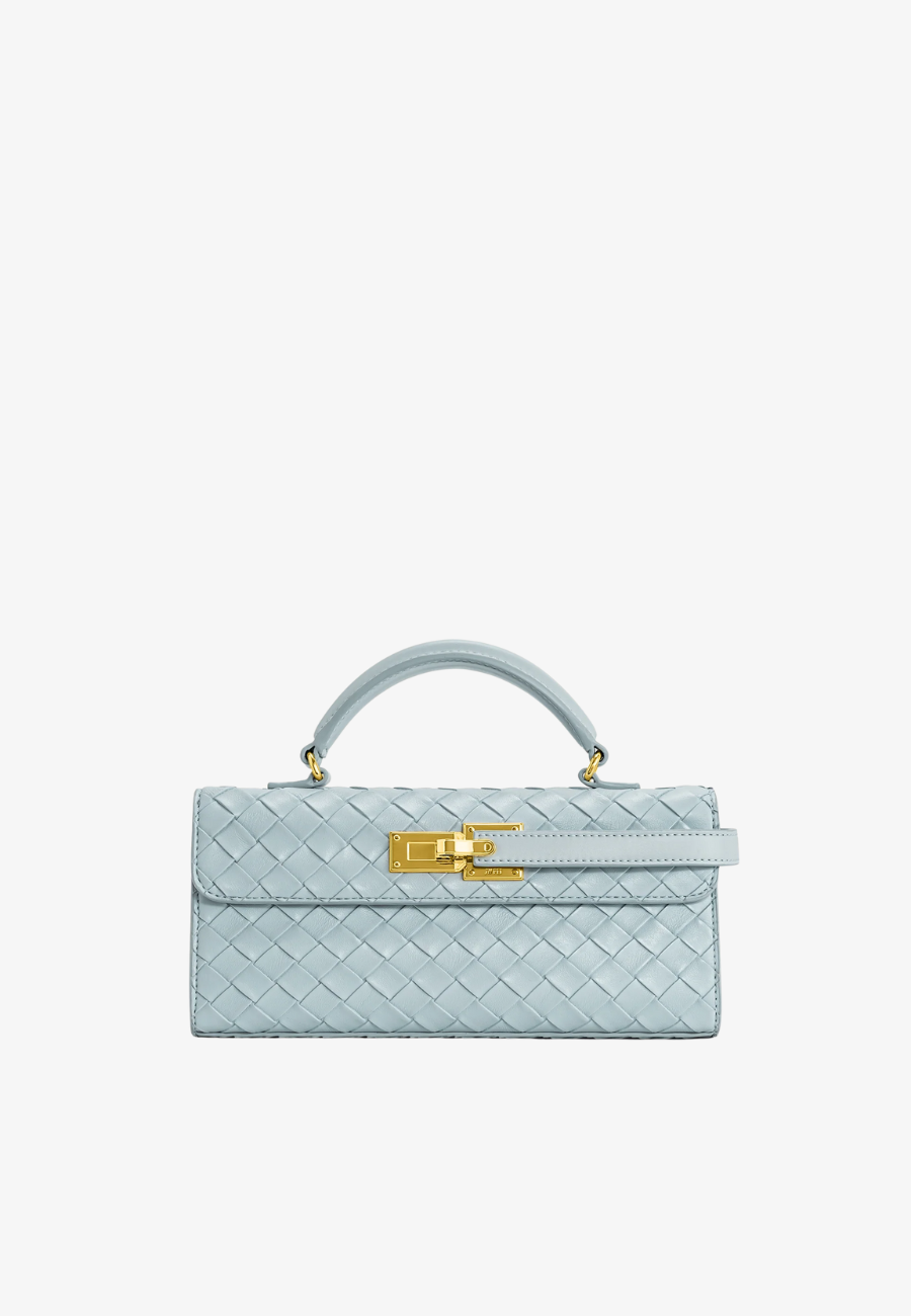 JW PEI Keyla Weave Texture Top Handle Bag