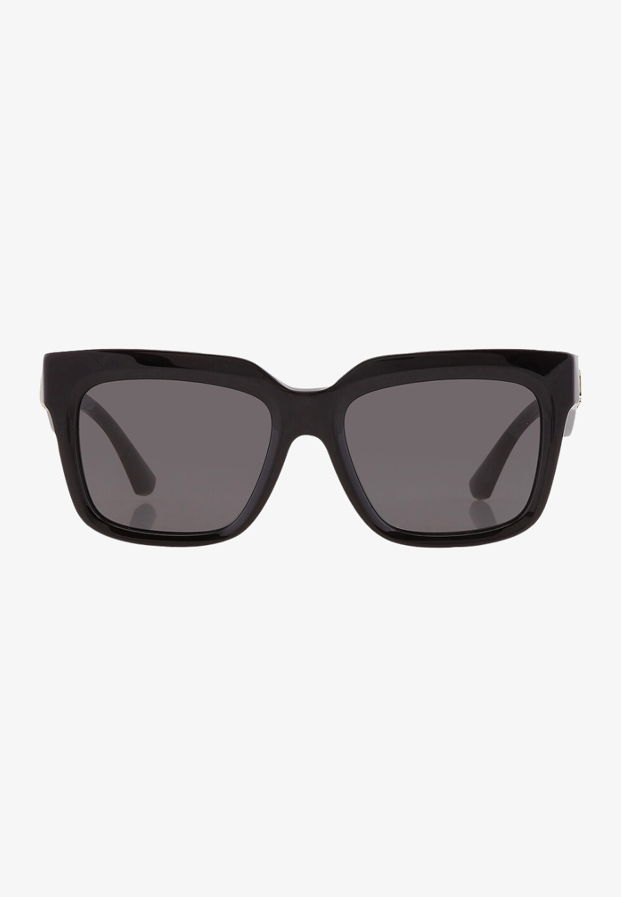 Burberry Dark Grey Square Ladies Sunglasses