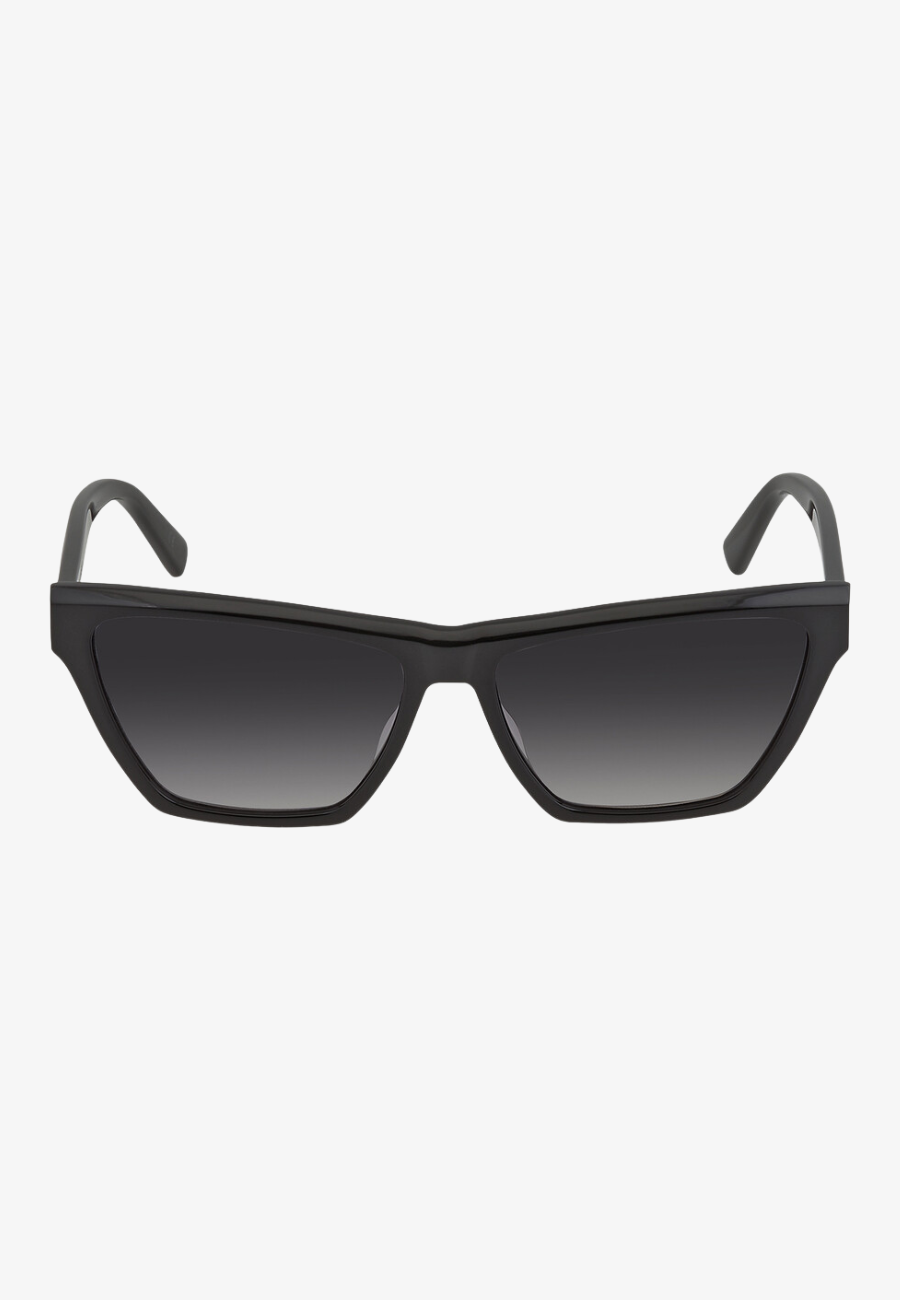 Saint Laurent Grey Gradient Cat Eye Ladies Sunglasses