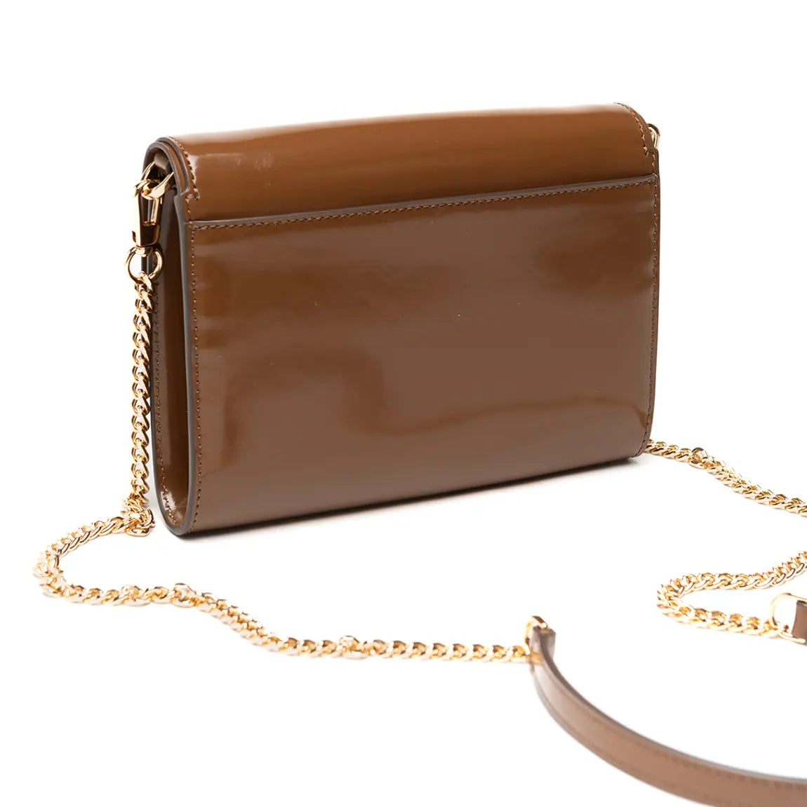 tory burch Emerson Patent Chain Wallet