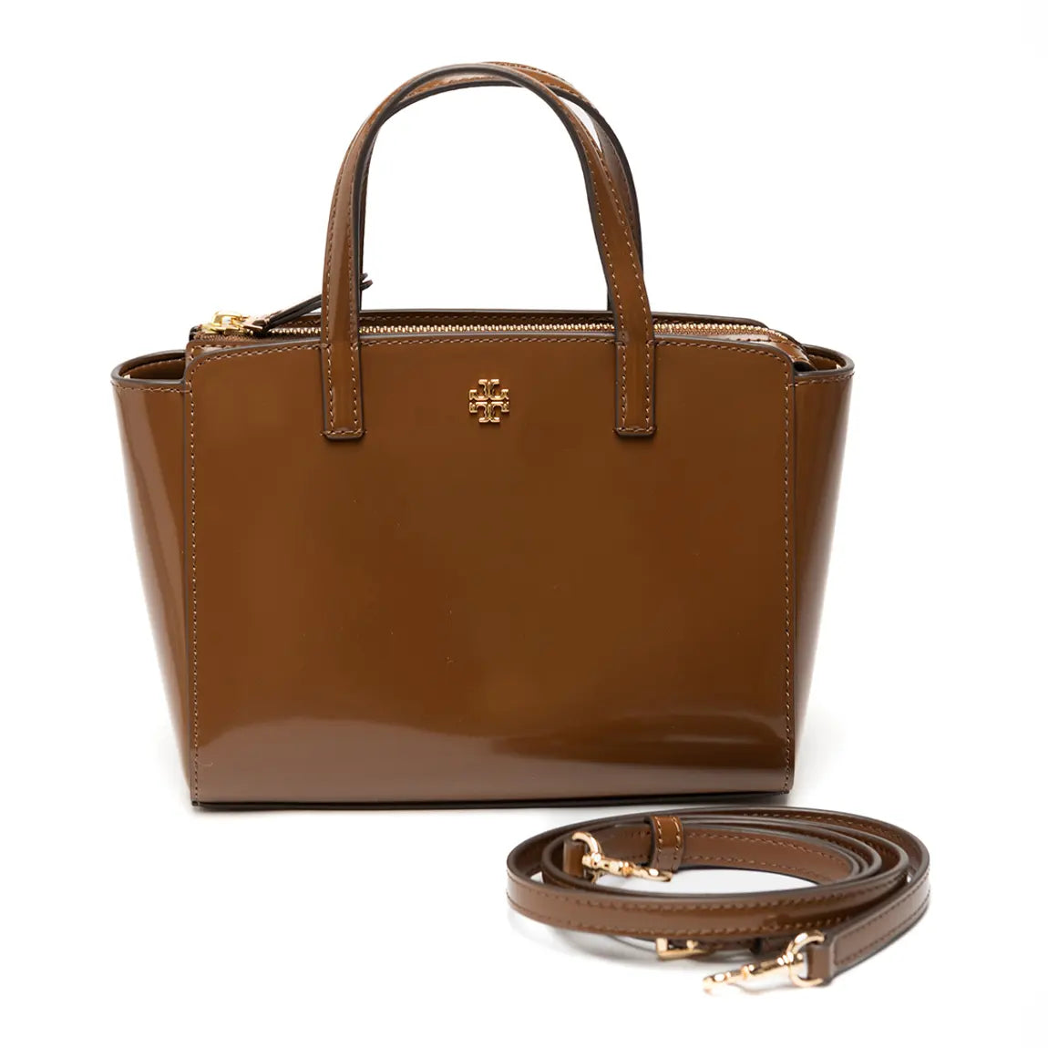 Tory Burch Emerson Smooth Top Zip Tote