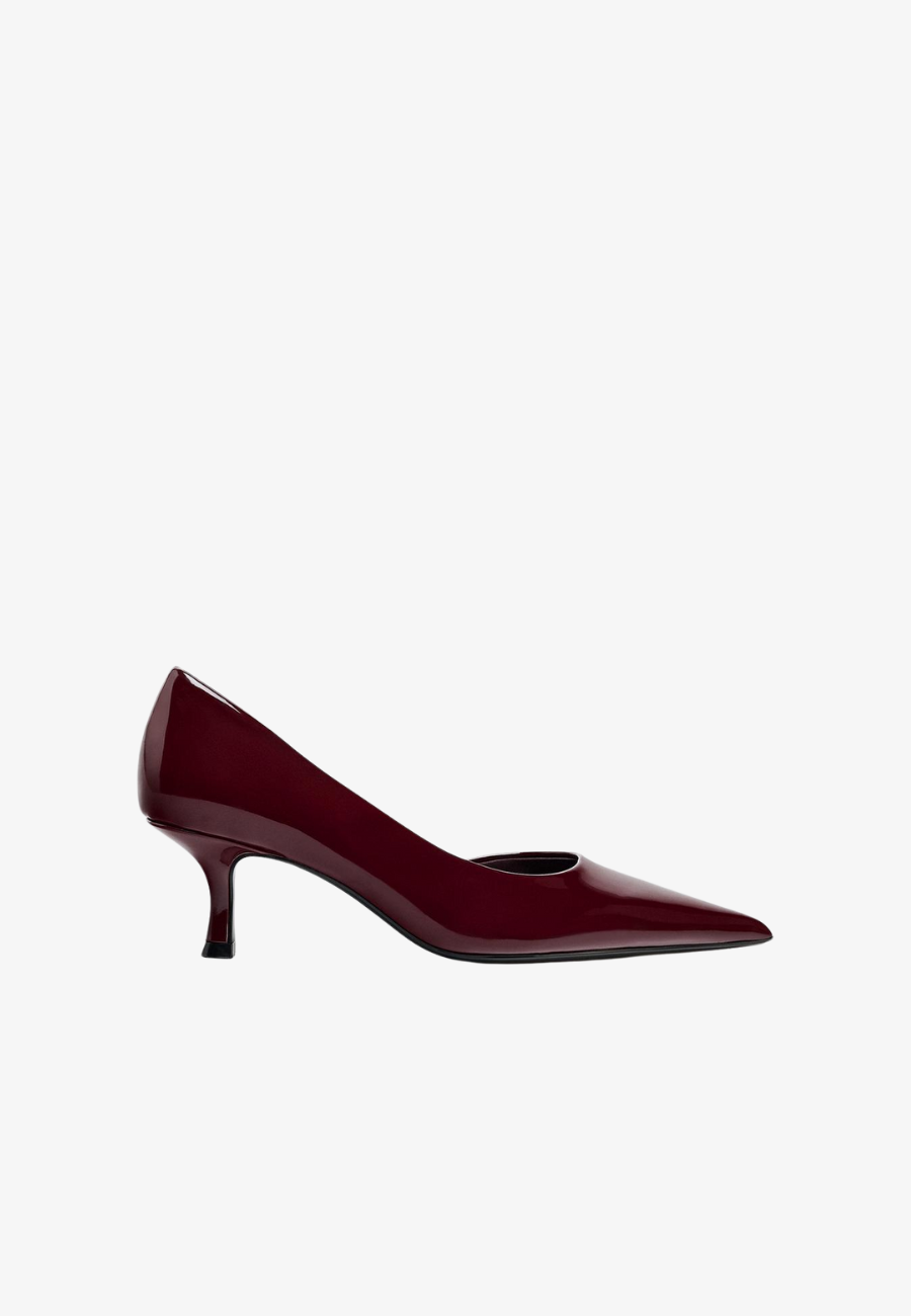 Zara Asymmetric Heeled Shoes