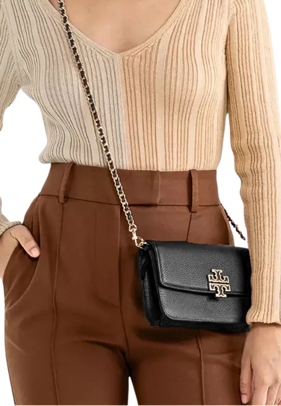Tory Burch Britten Chain Wallet with Wristlet