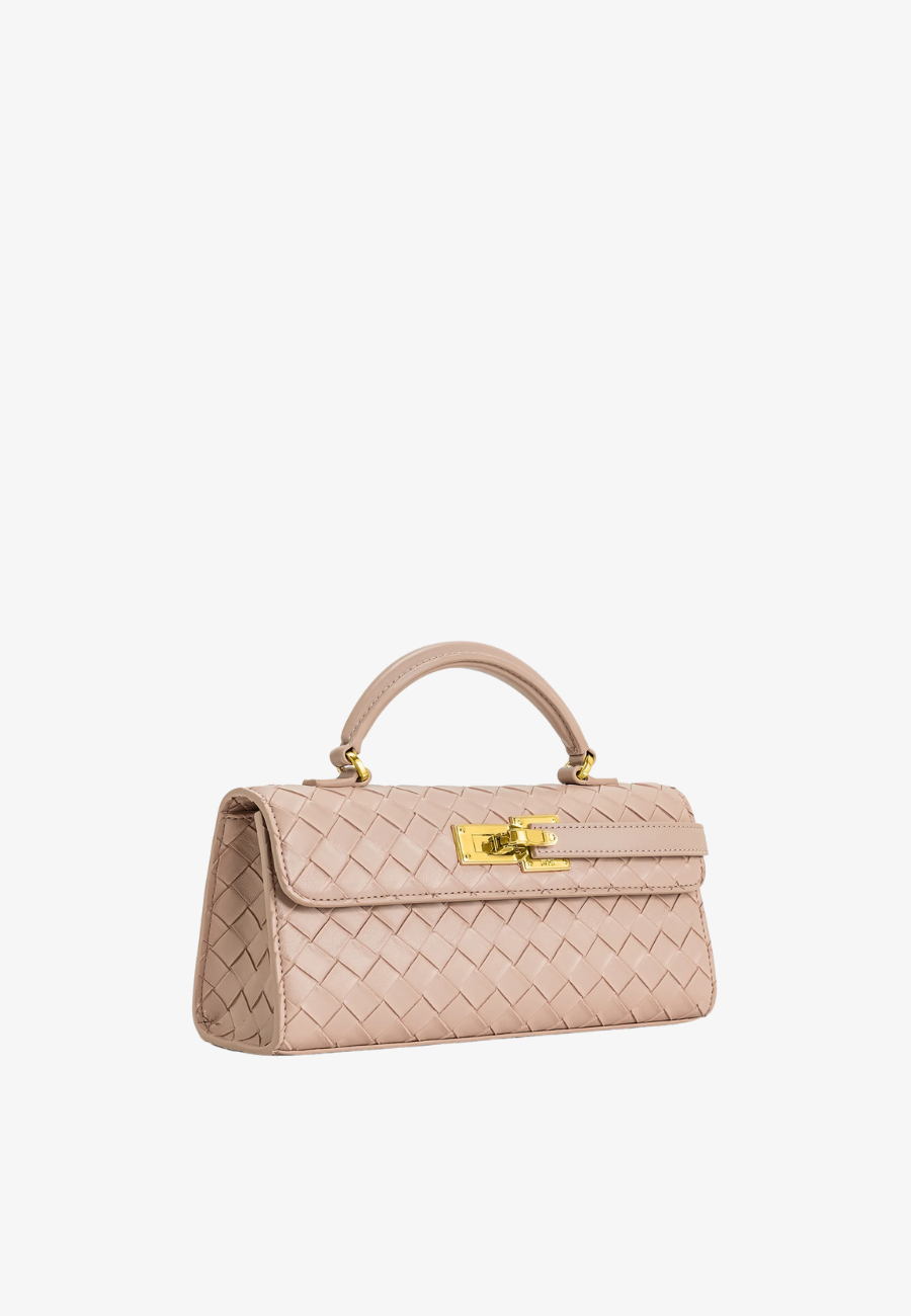 JW PEI Keyla Weave Texture Top Handle Bag