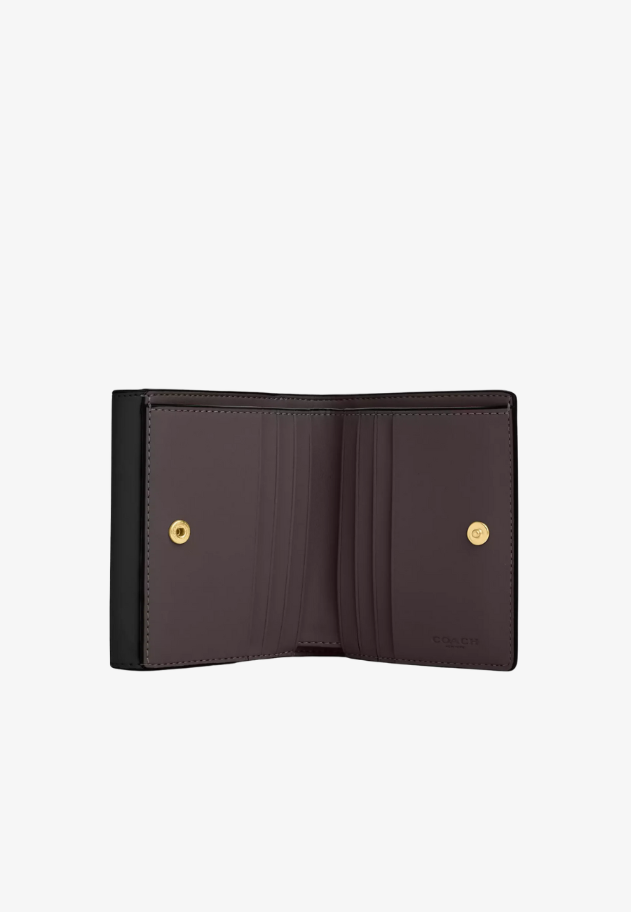 Coach Eliza Small Wallet in Signature Canvas
