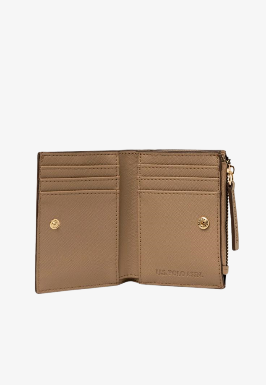 U.S. POLO ASSN Logo snap wallet