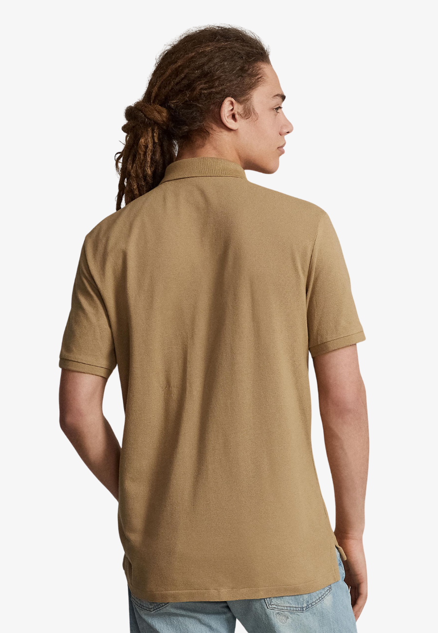 Ralph Lauren Custom Slim Fit Mesh Polo Shirt