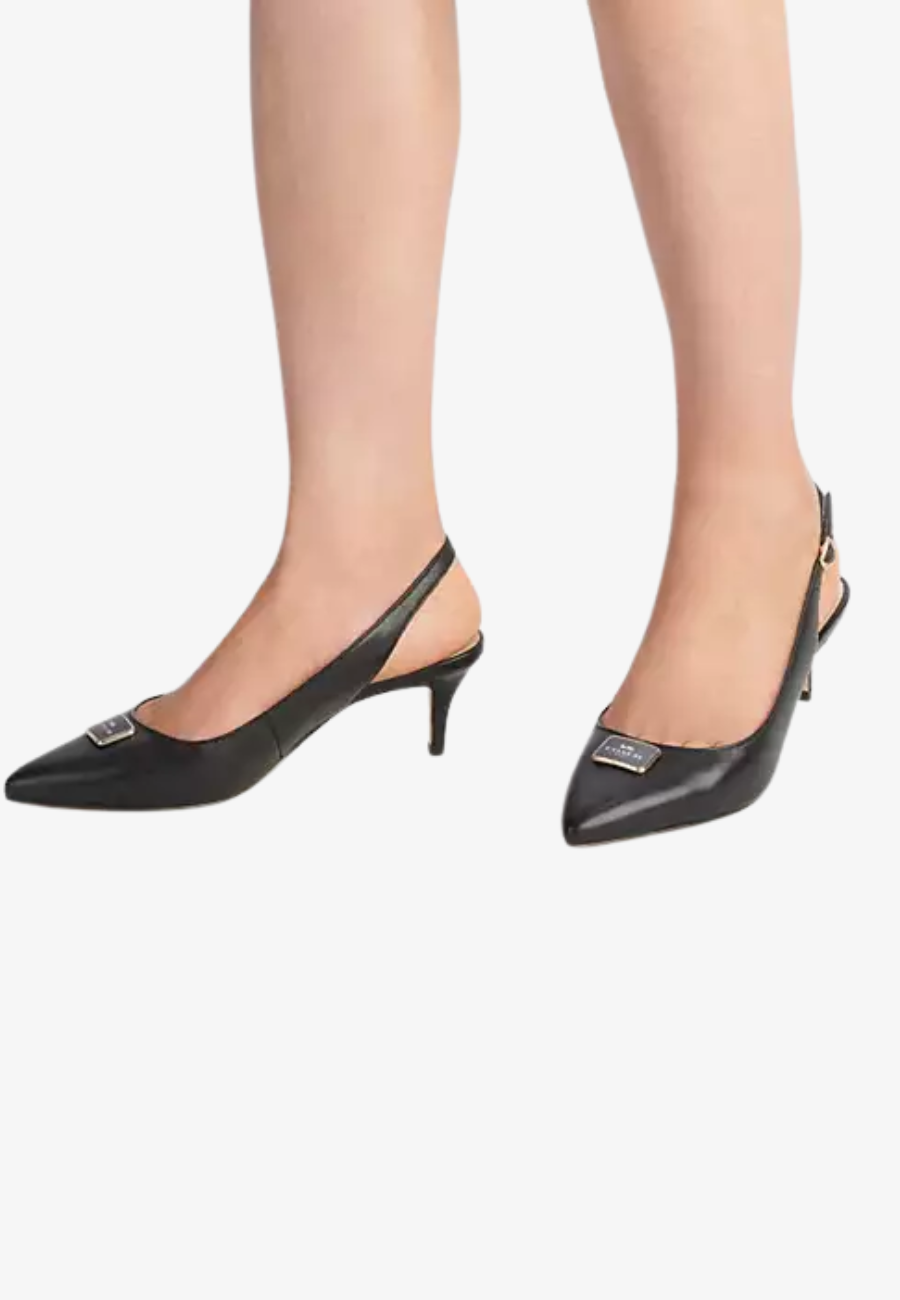 COACH Jillian Slingback BLACK