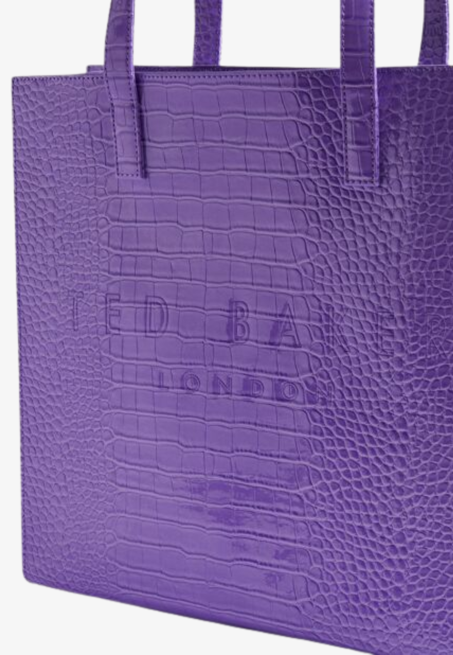 Ted Baker Croccon Croc Large Icon Bag