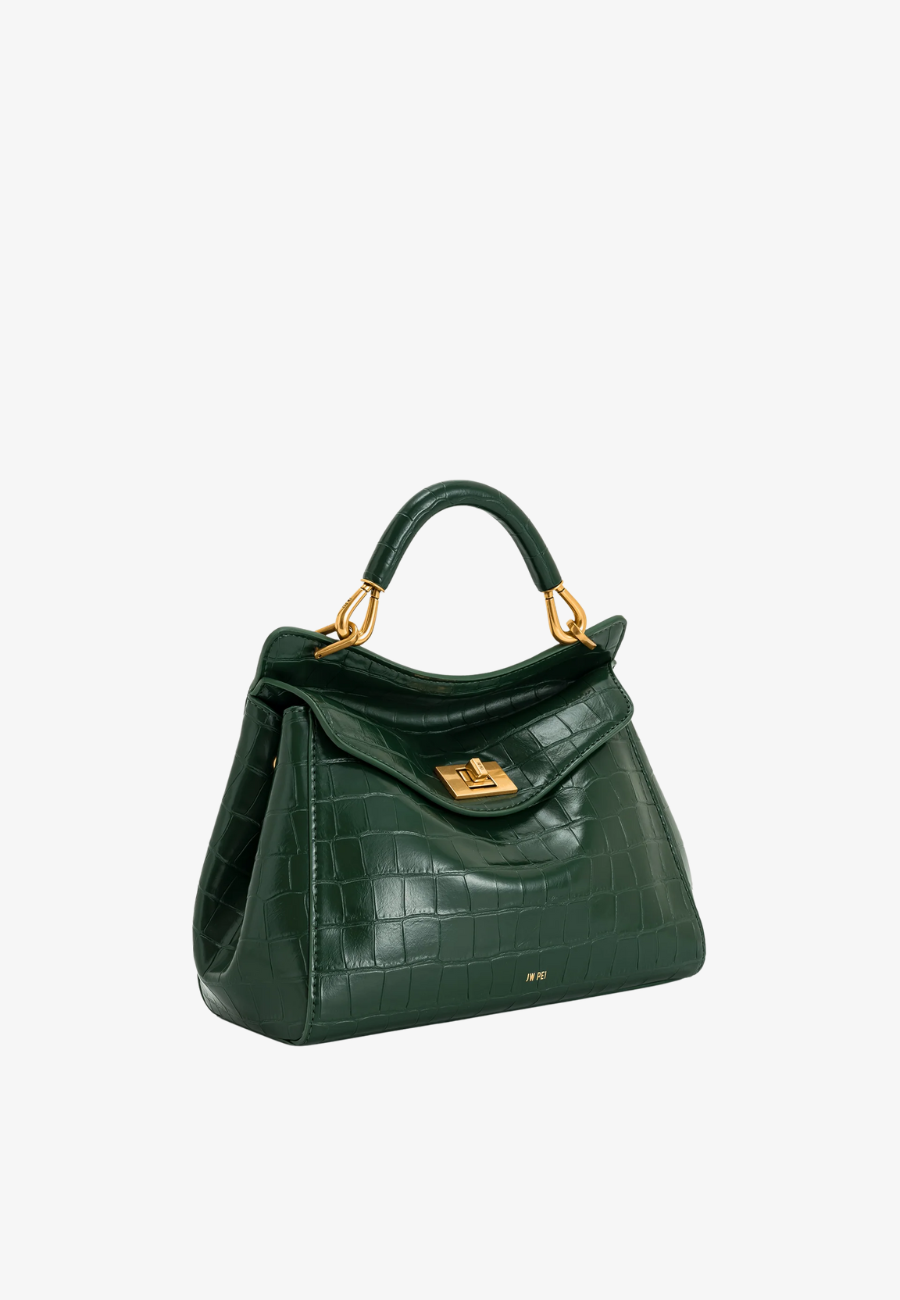 JW PEI Lucia Classic Top Handbag - Croc