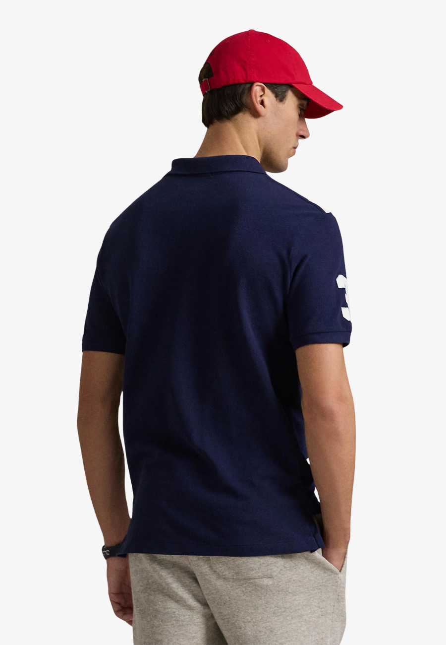Ralph Lauren Classic Fit Big Pony Mesh Polo Shirt