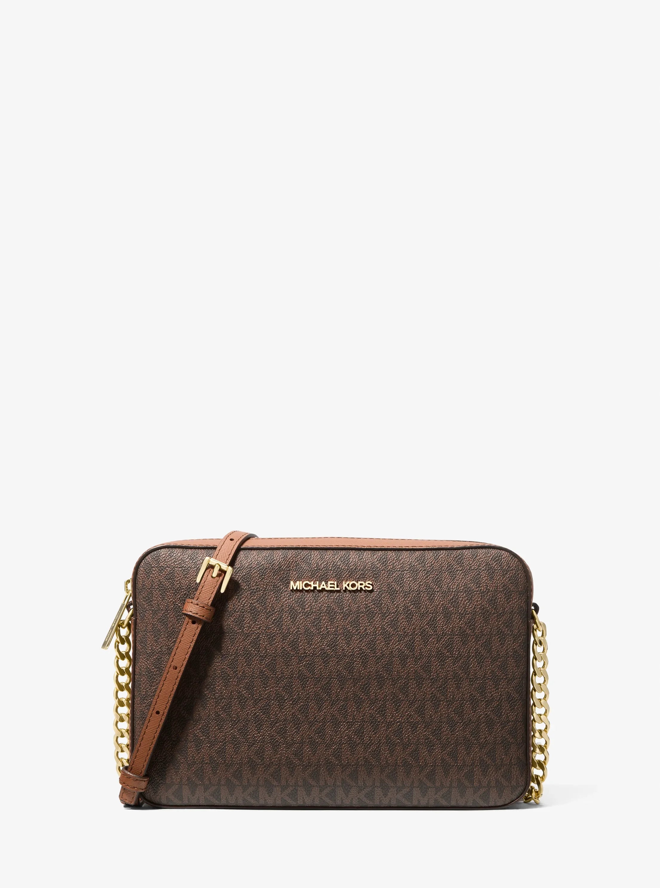 Jet Set leather crossbody bag