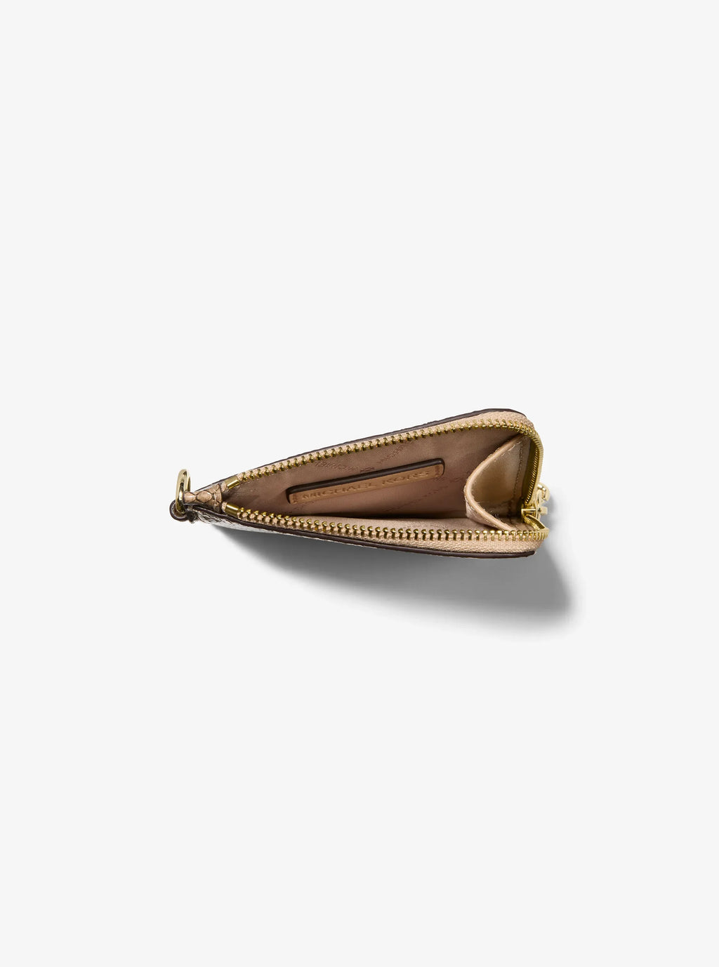 Michael Kors Outlet Jet Set Travel Medium Snake Embossed Chain Wallet
