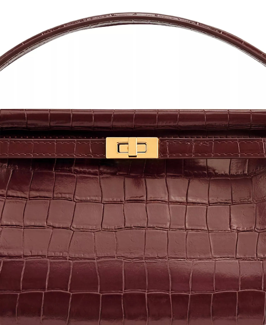 JW PEI Carmen Embossed Pattern Small Top Handle Satchel Handbag