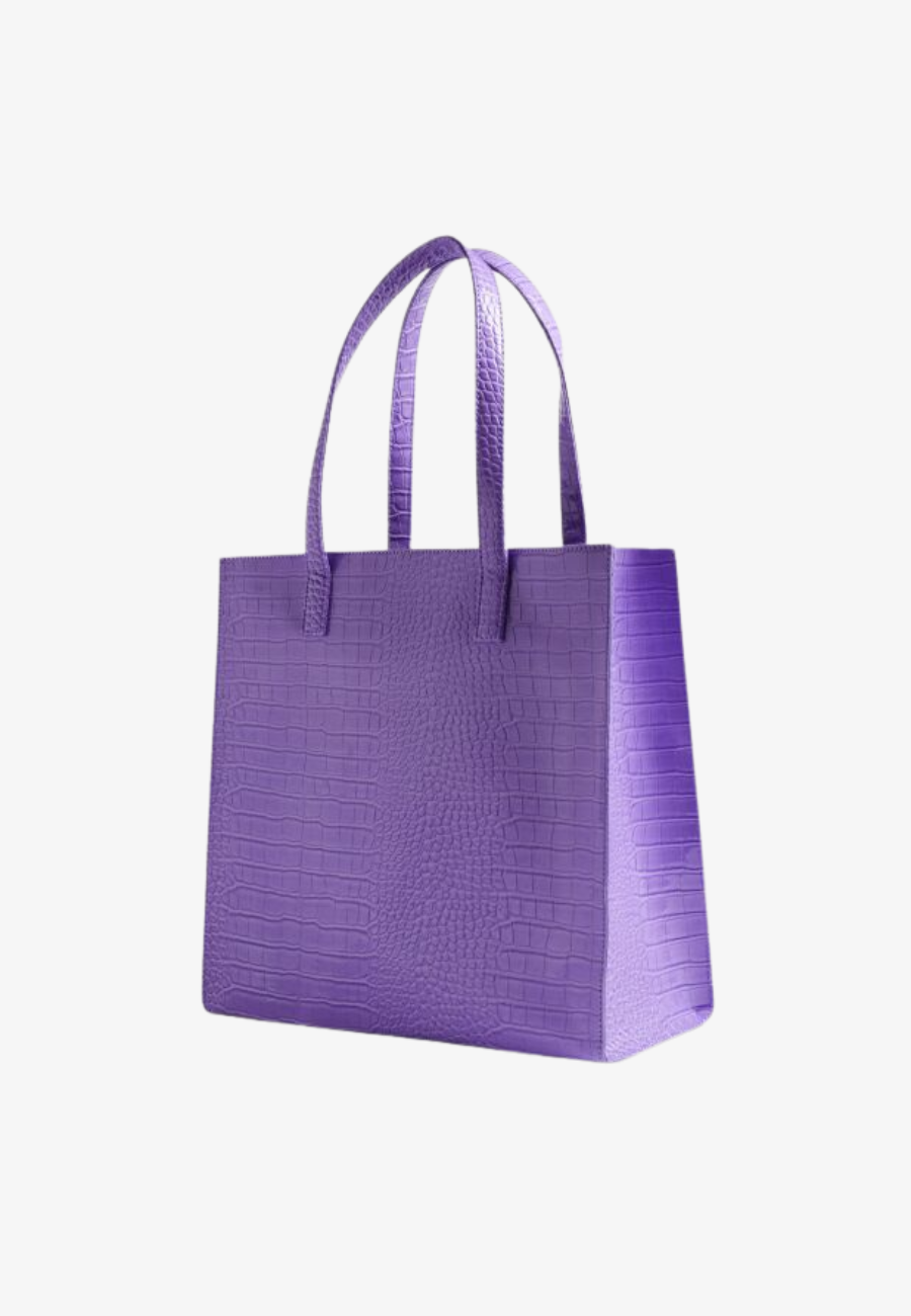 Ted Baker Croccon Croc Large Icon Bag