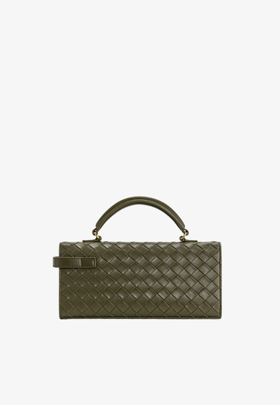 JW PEI Keyla Weave Texture Top Handle Bag