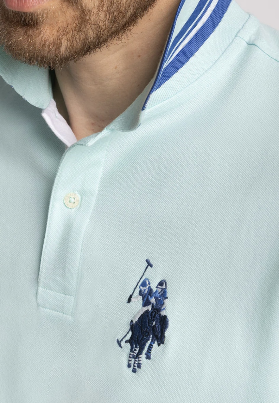 U.S Polo Shirt Multi Color Big Logo