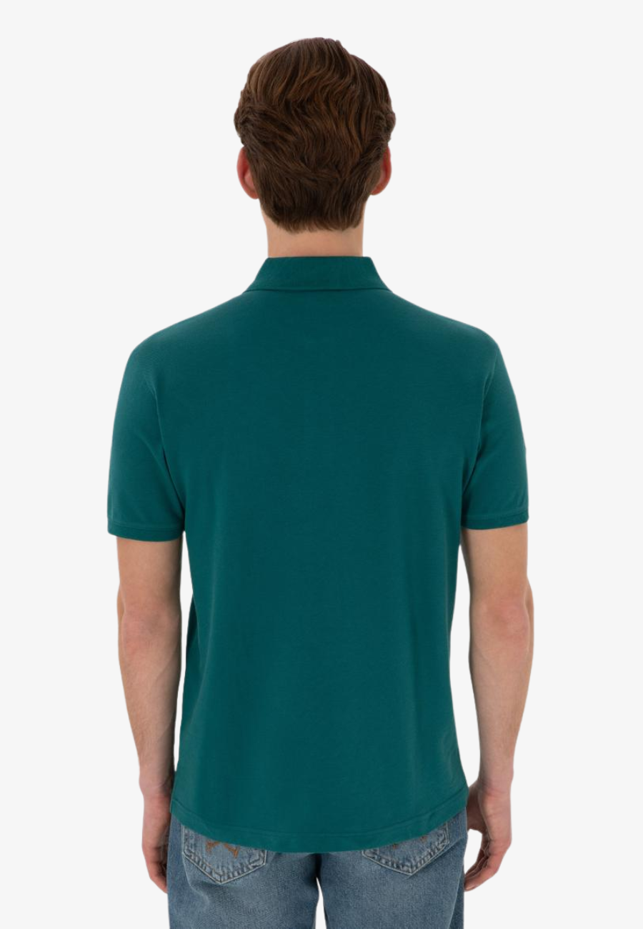 US Polo Assn Men's Slim Fit Polo Collar Basic T-Shirt