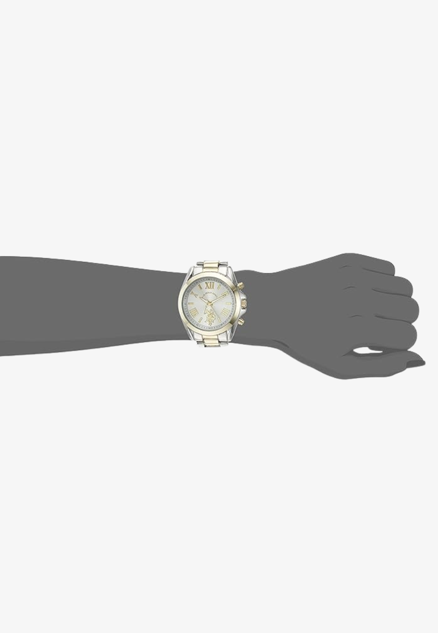 U.S Polo Assn Women's Analog Watch - Two-Tone Silver and Gold