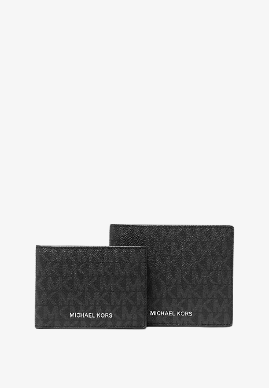 Michael Kors Cooper Logo Billfold Wallet With Passcase