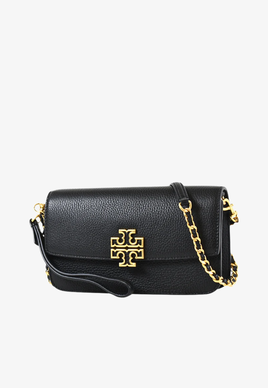 Tory Burch Britten Chain Wallet with Wristlet