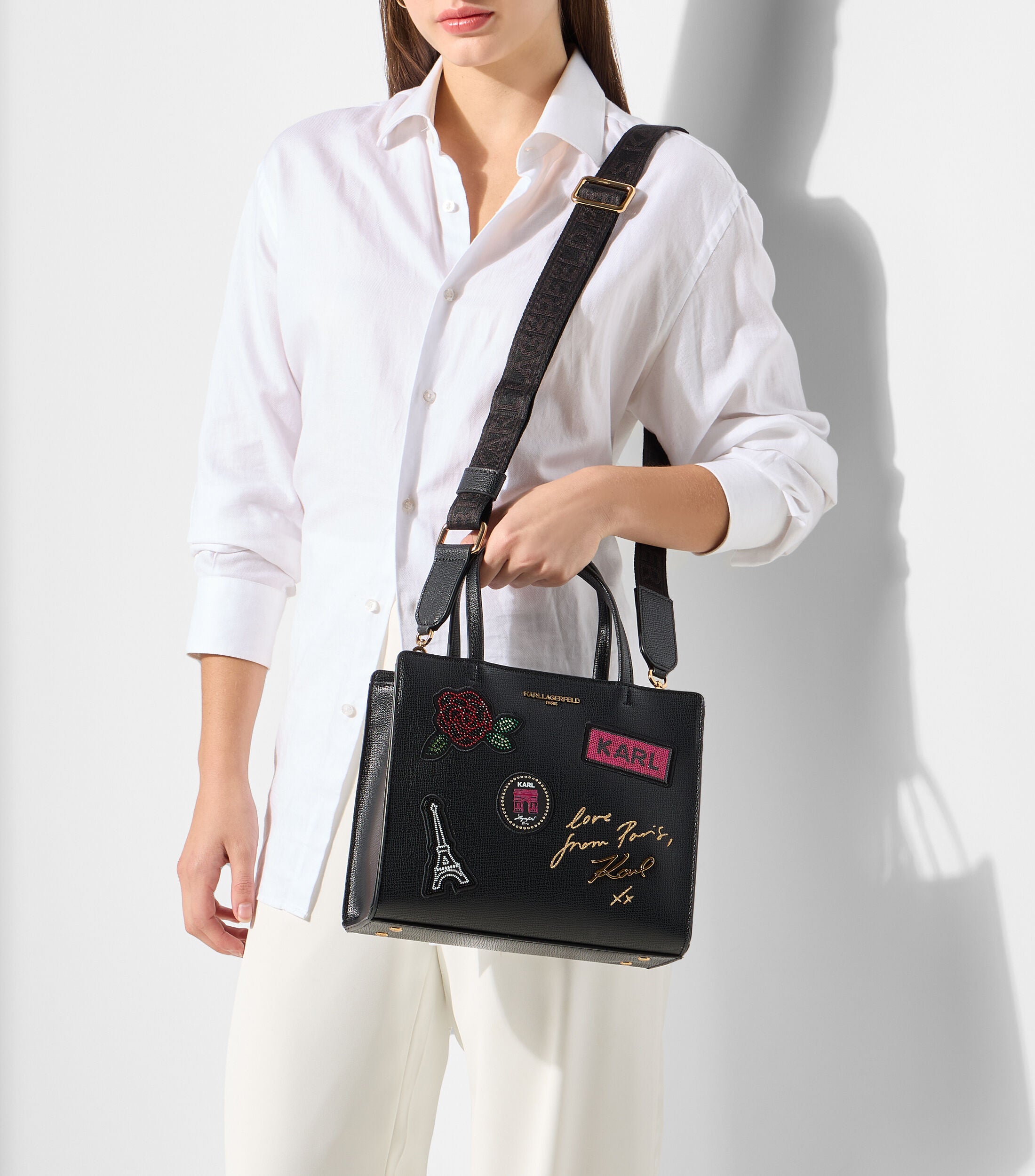 Karl Lagerfeld Bolsa Satchel