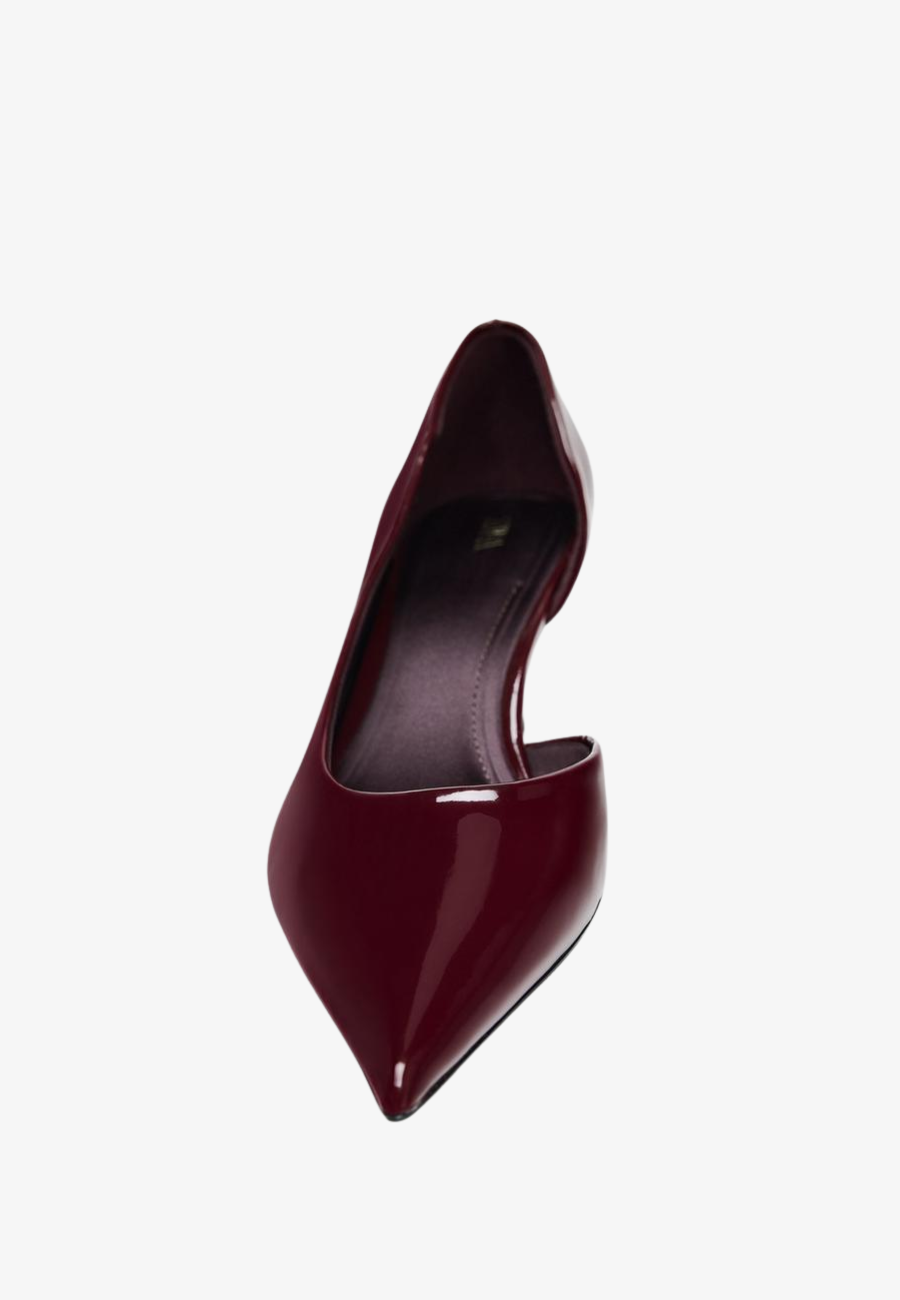 Zara Asymmetric Heeled Shoes