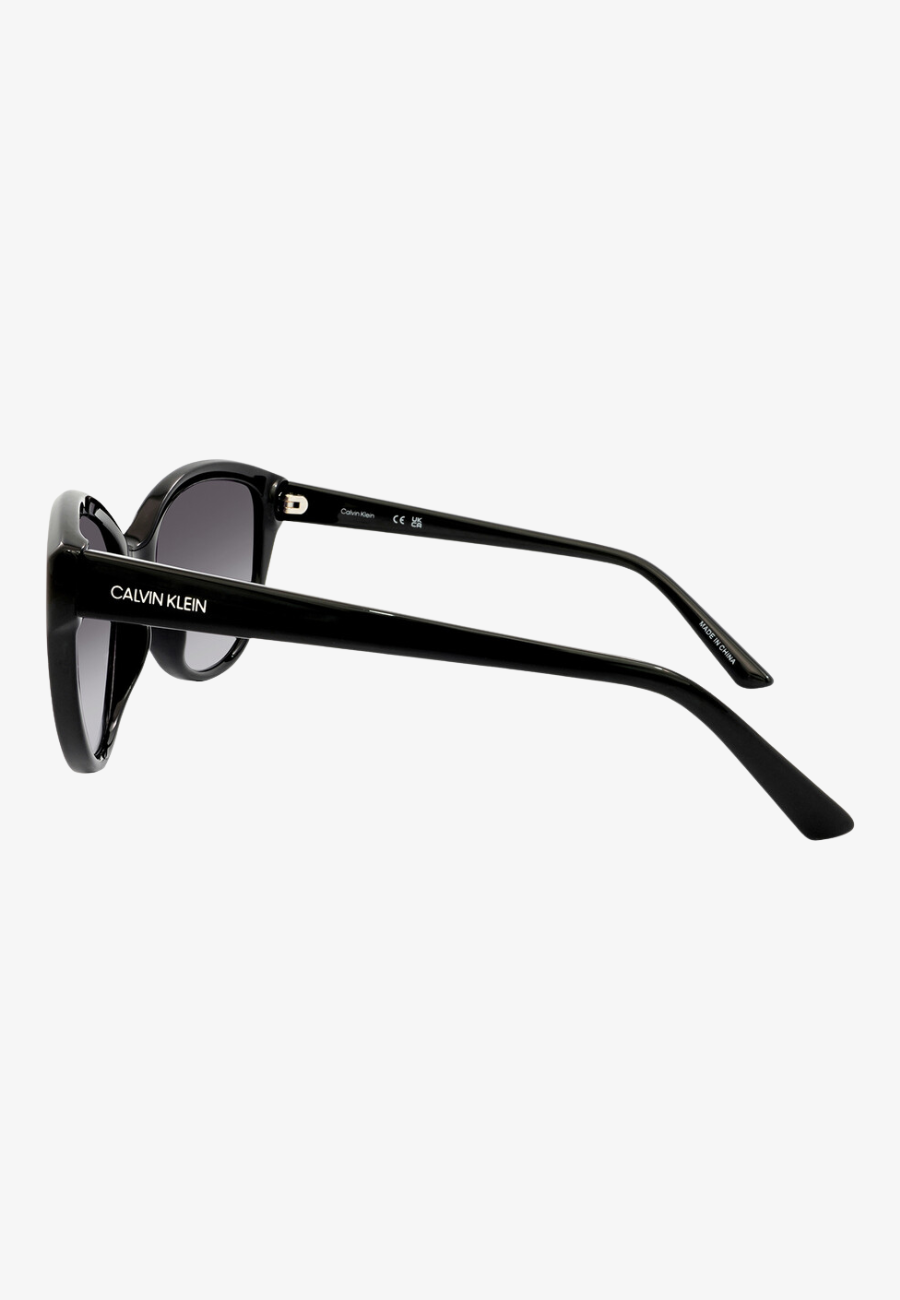 Calvin Klein Grey Gradient Cat Eye Ladies Sunglasses CK19536S 001 55