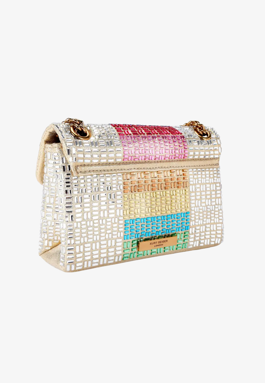 Kurt Geiger mini crystal kensington bag
