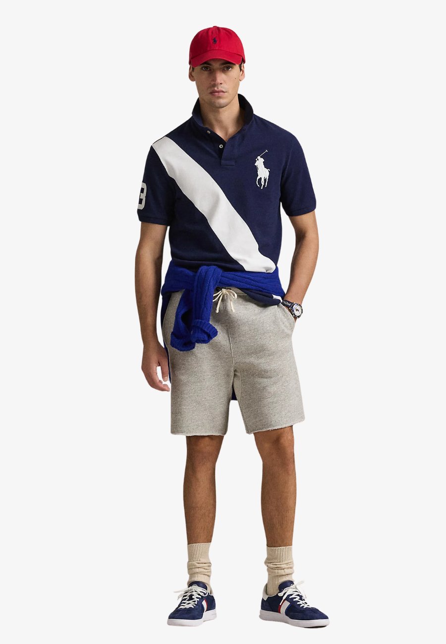 Ralph Lauren Classic Fit Big Pony Mesh Polo Shirt