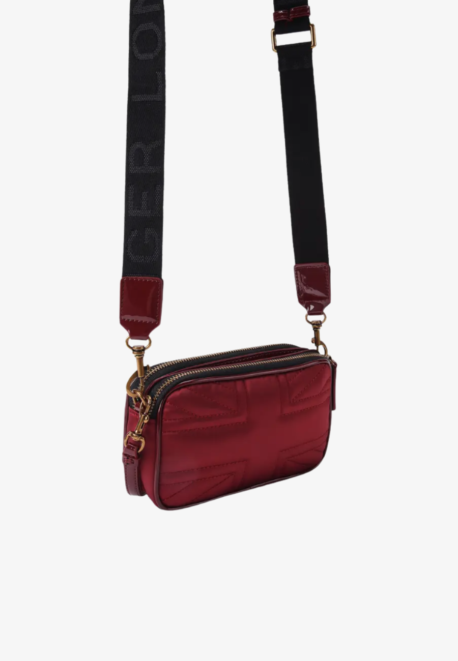 Kurt Geiger union jack nylon camera bag