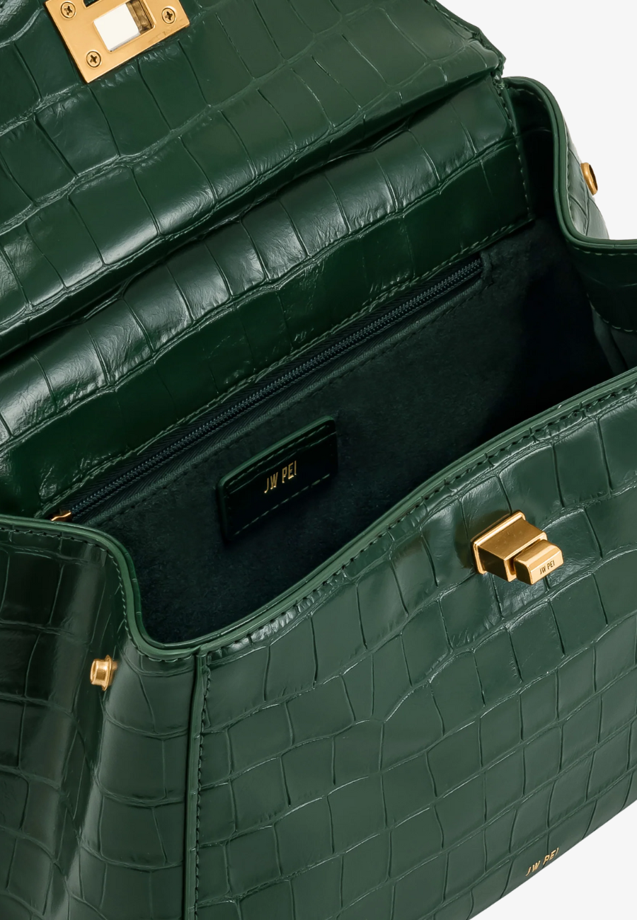 JW PEI Lucia Classic Top Handbag - Croc