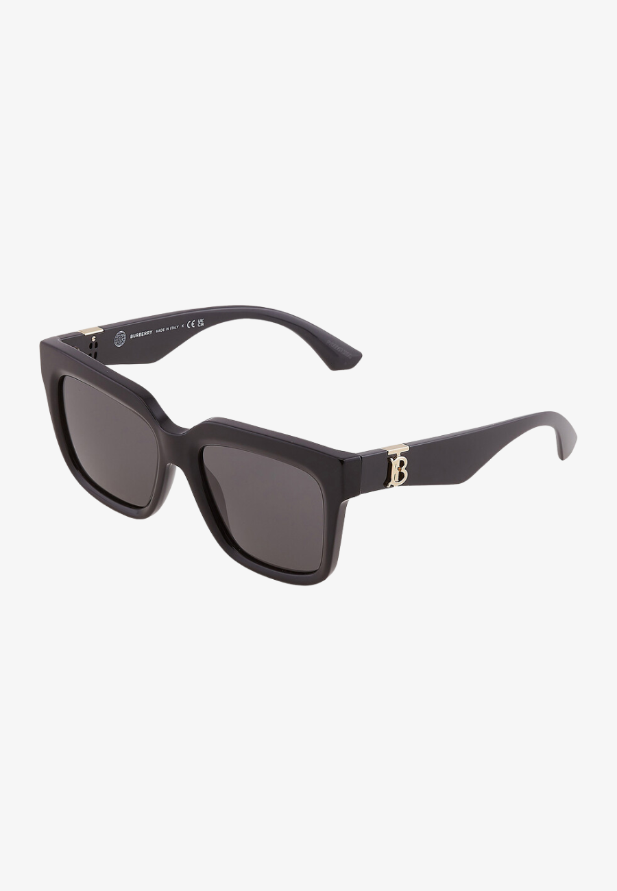 Burberry Dark Grey Square Ladies Sunglasses