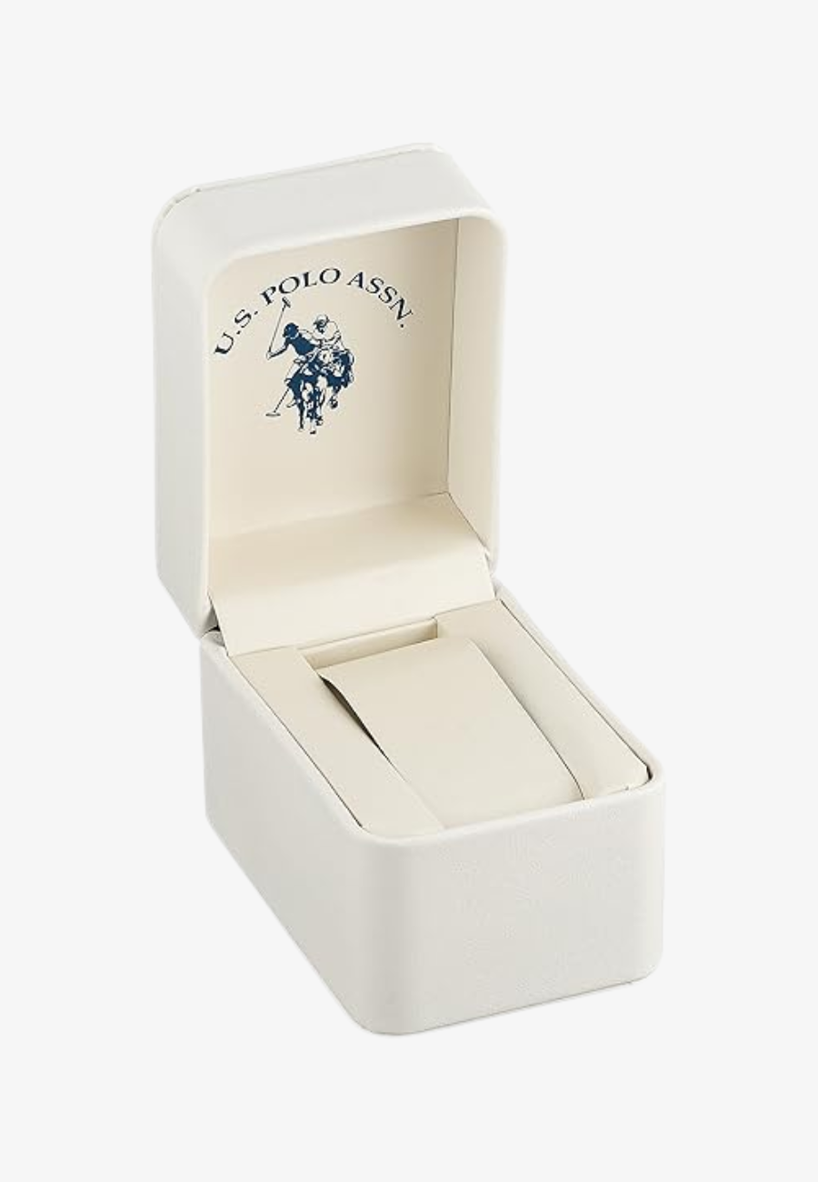 U.S Polo Assn Women's Analog Watch - Two-Tone Silver and Rose Gold