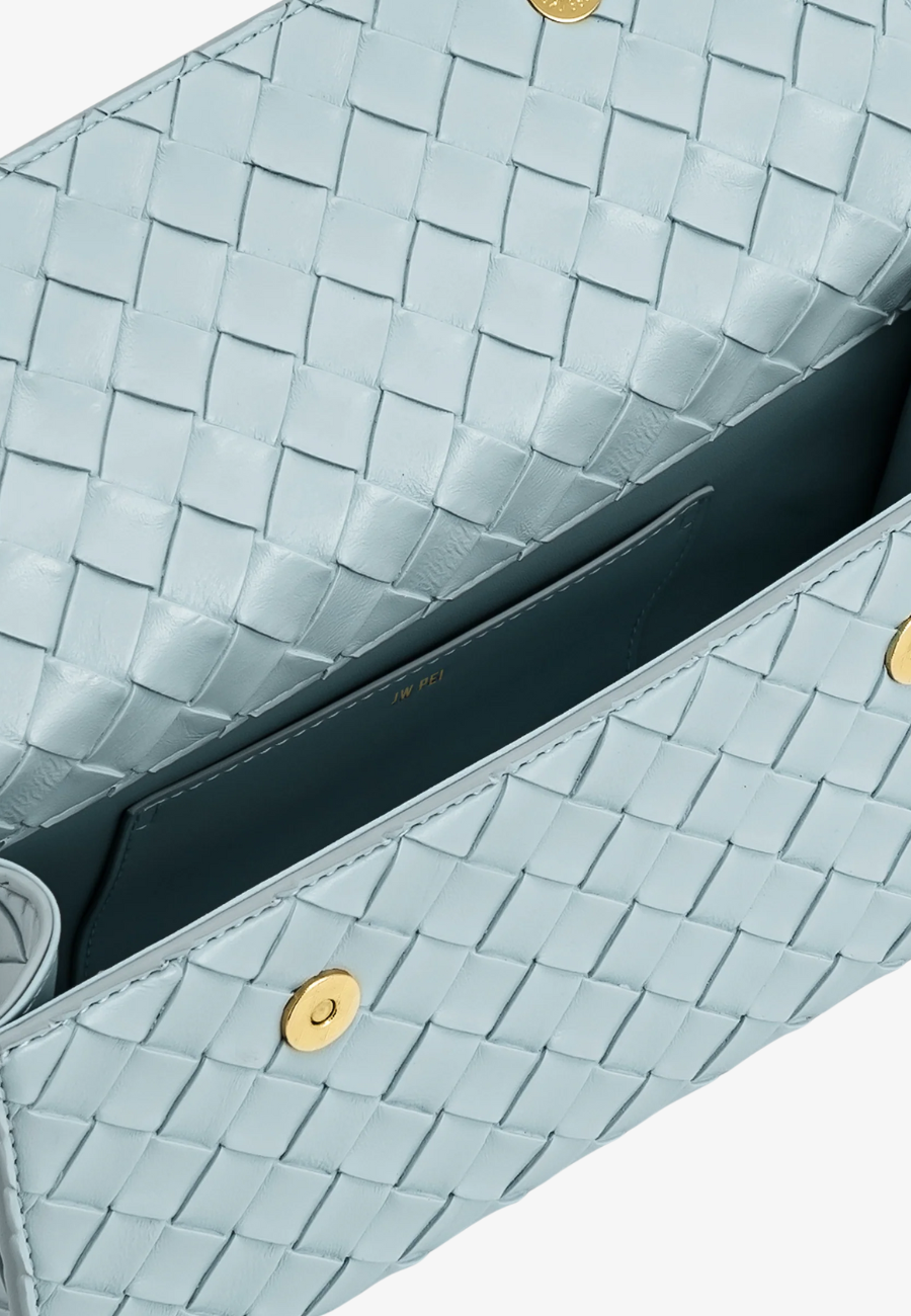 JW PEI Keyla Weave Texture Top Handle Bag