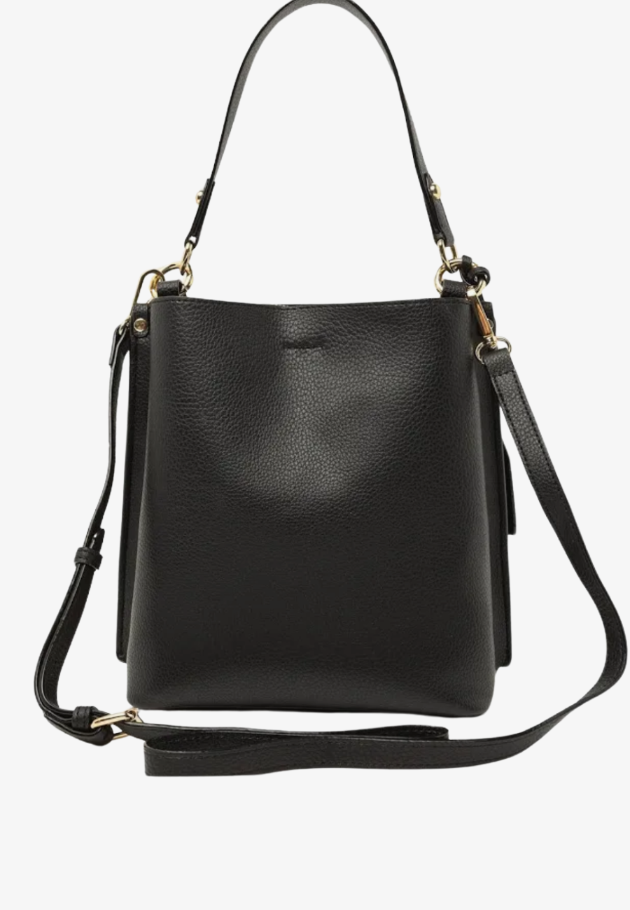 U.S Polo Assn Solid Bucket Bag with Crossbody Strap