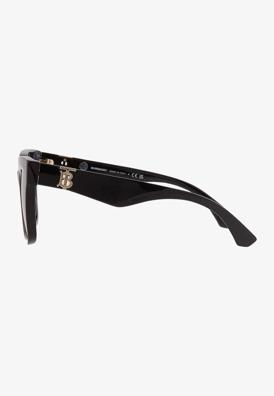 Burberry Dark Grey Square Ladies Sunglasses