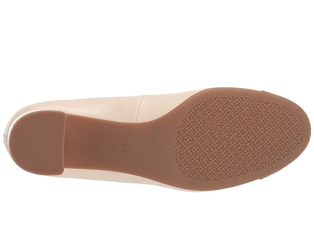 Tory Burch Women's Color Block New Cream Black Chelsea Pumps Shoes