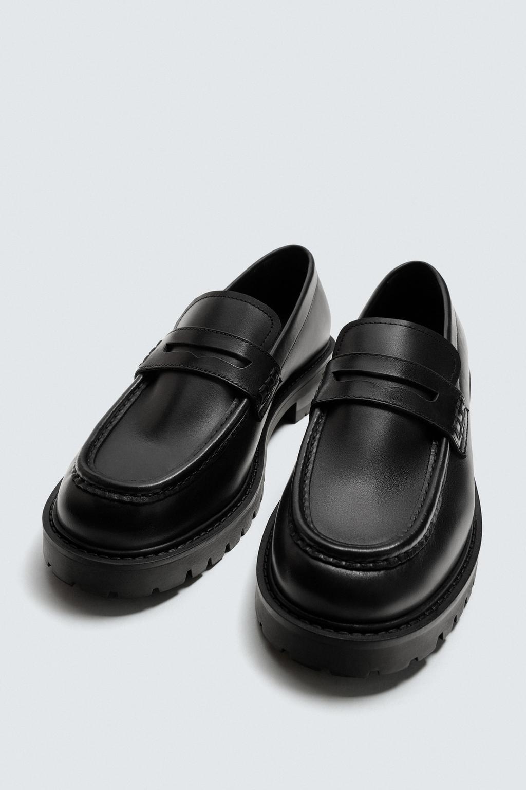 LEATHER PENNY LOAFER