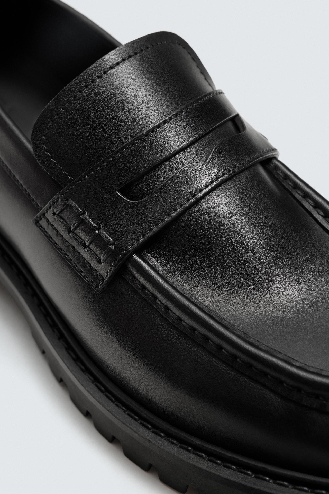 LEATHER PENNY LOAFER