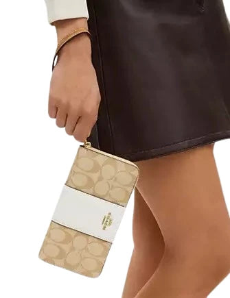 Coach Long Zip Wallet