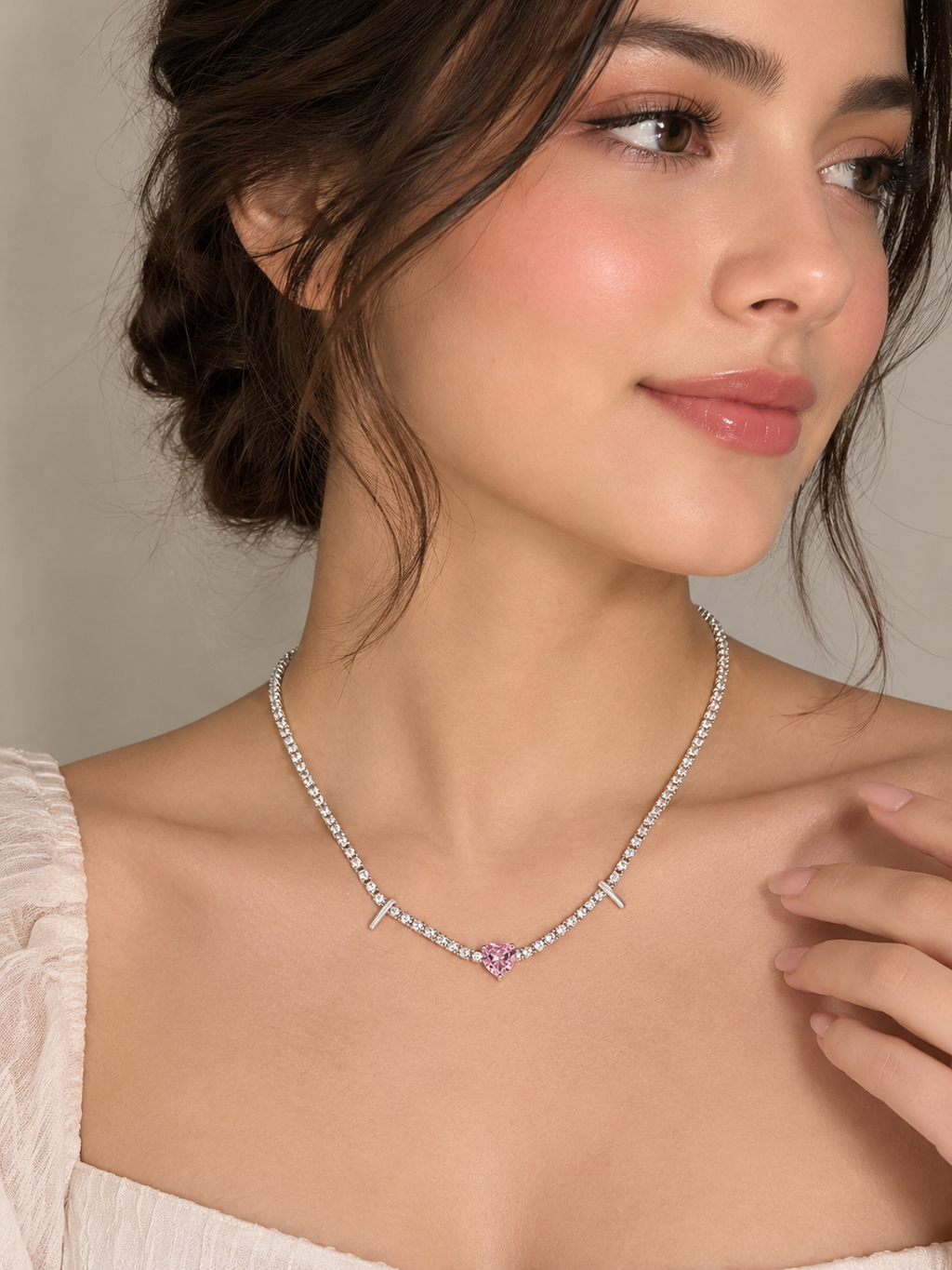 Brillion Heart Necklace